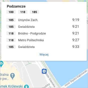 Stop board - screenshot